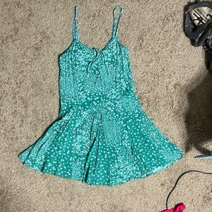 Wild Fable Teal Textured Top